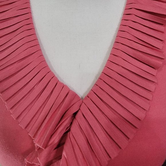 Talbots Ruffled Sleeveless Top - Picture 2 of 2